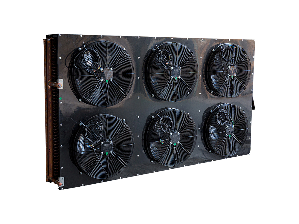 H-Typ-Kondensator mit sechs Windplatten